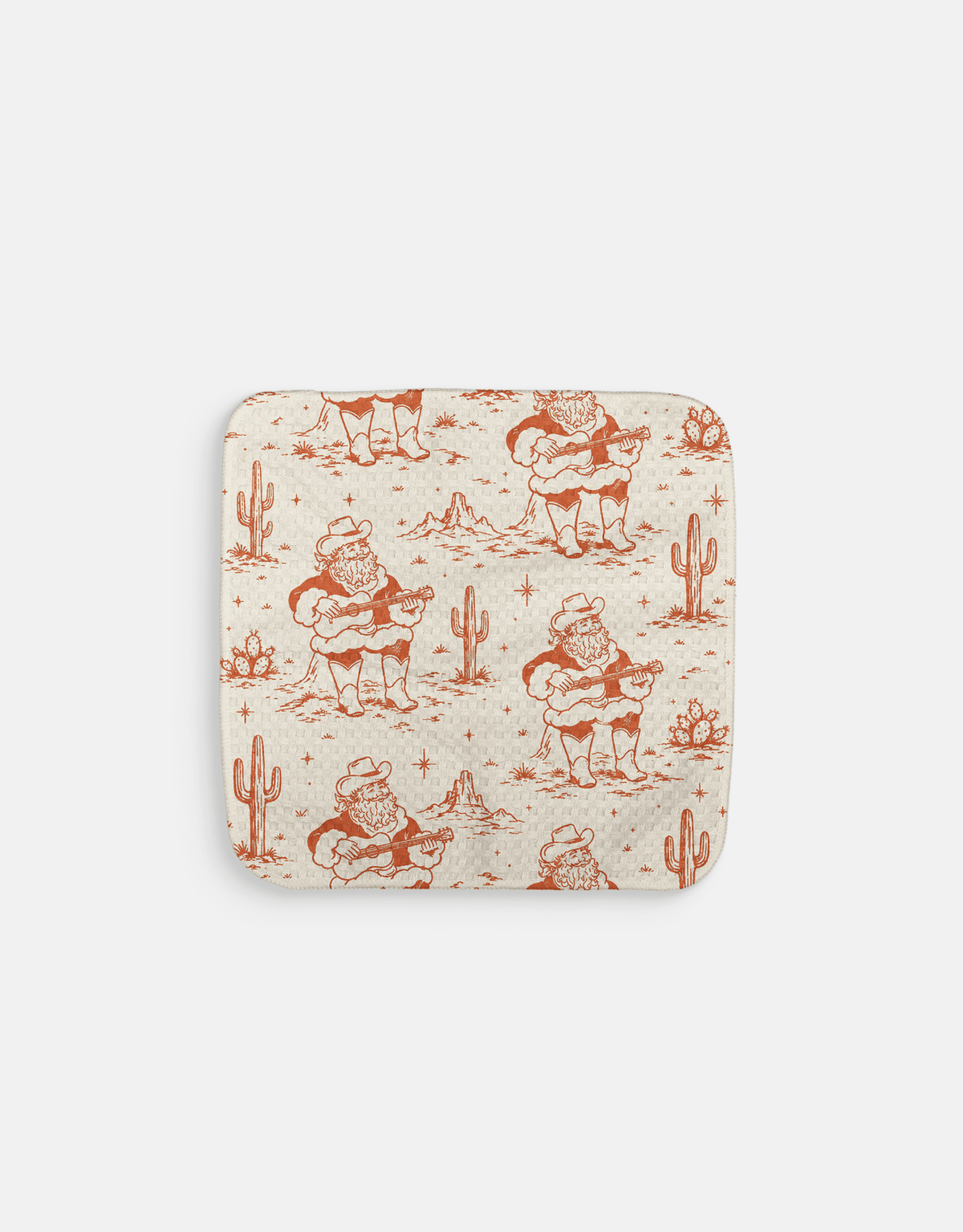 Desert Santa Dishcloth - Loom Loom