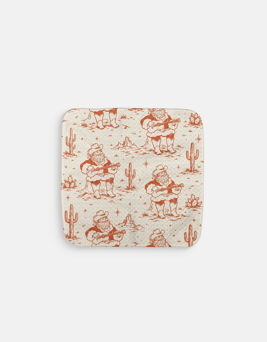 Desert Santa Dishcloth - Loom Loom
