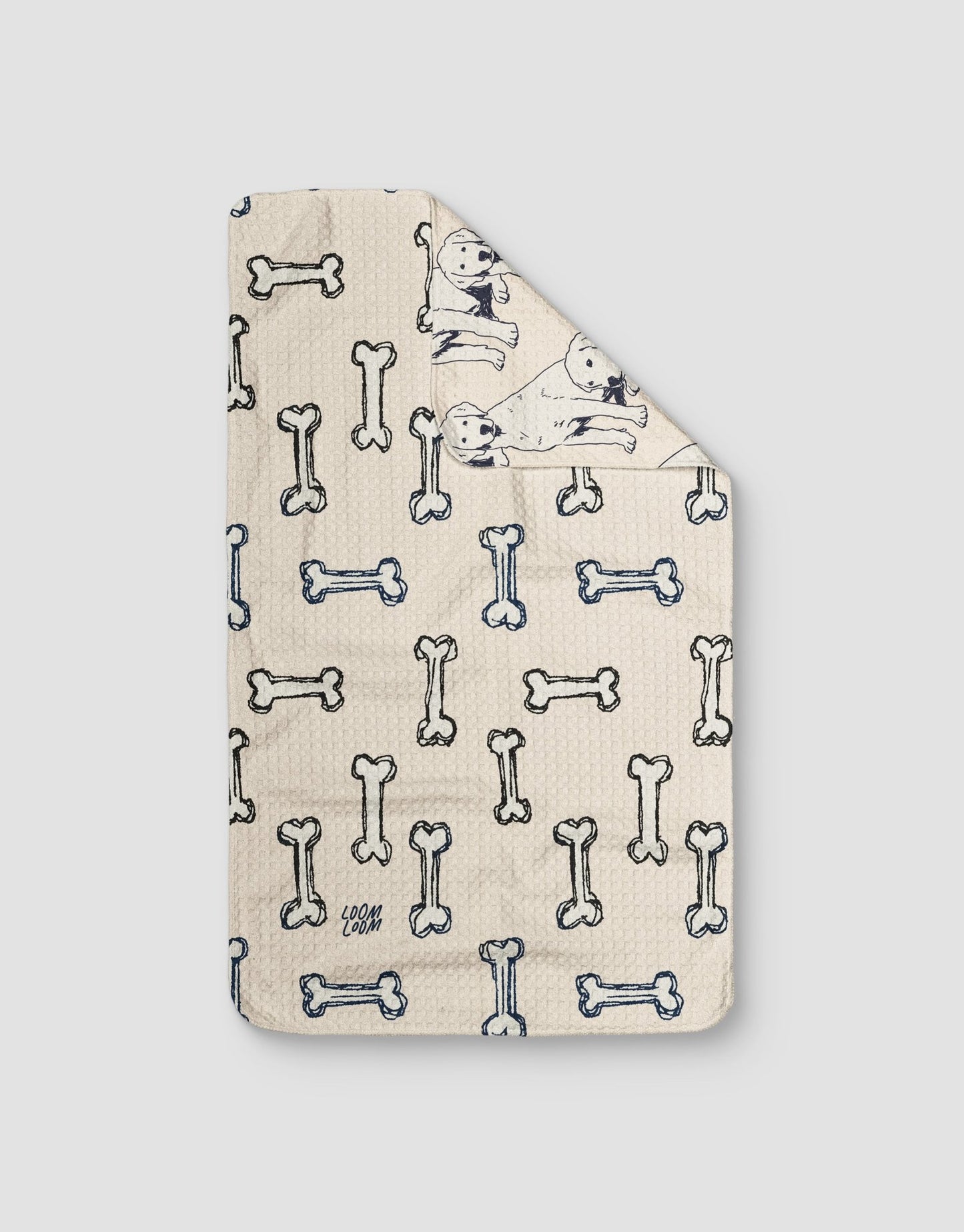 Diagonal Dogs Reversible - Loom Loom