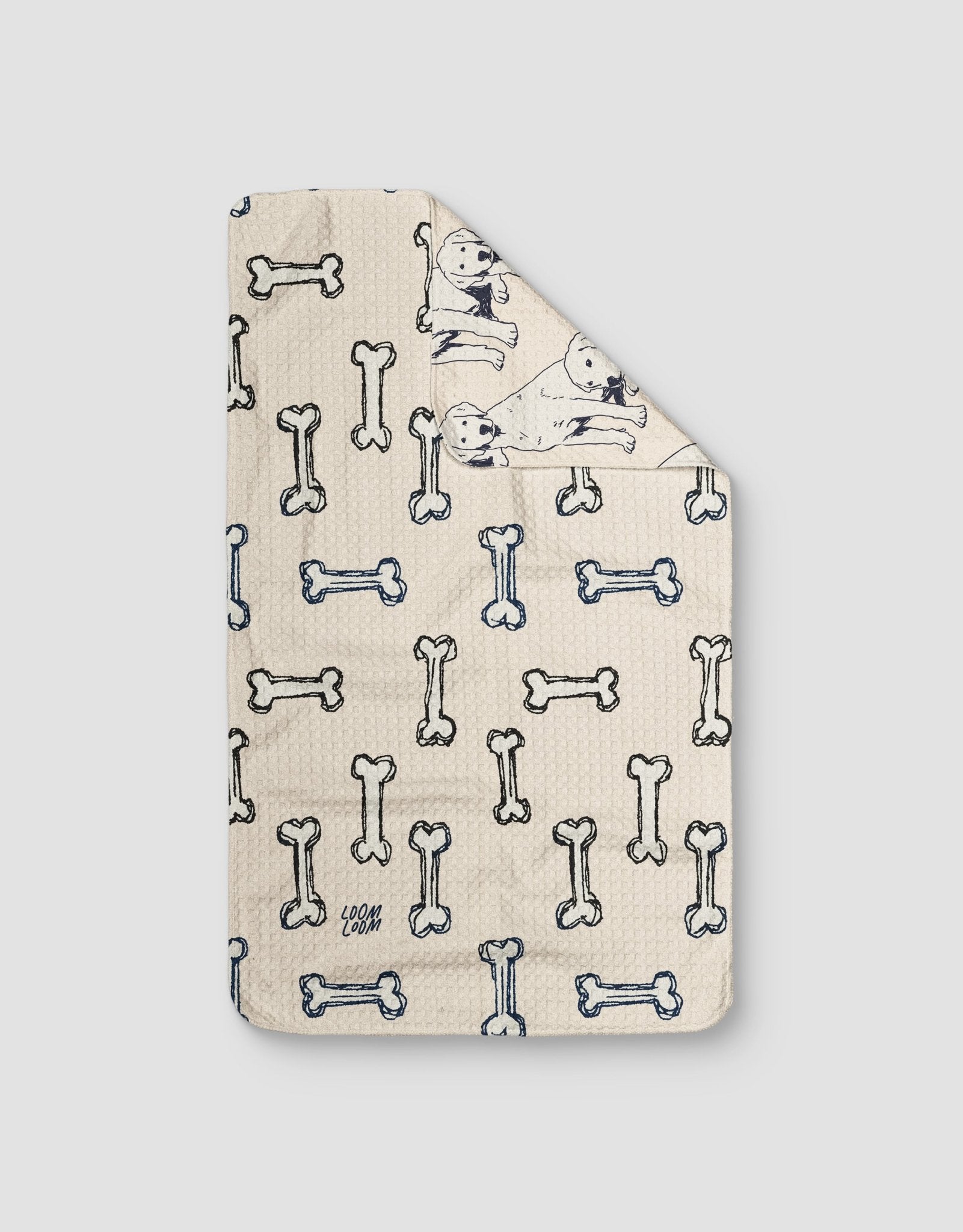 Diagonal Dogs Reversible - Loom Loom