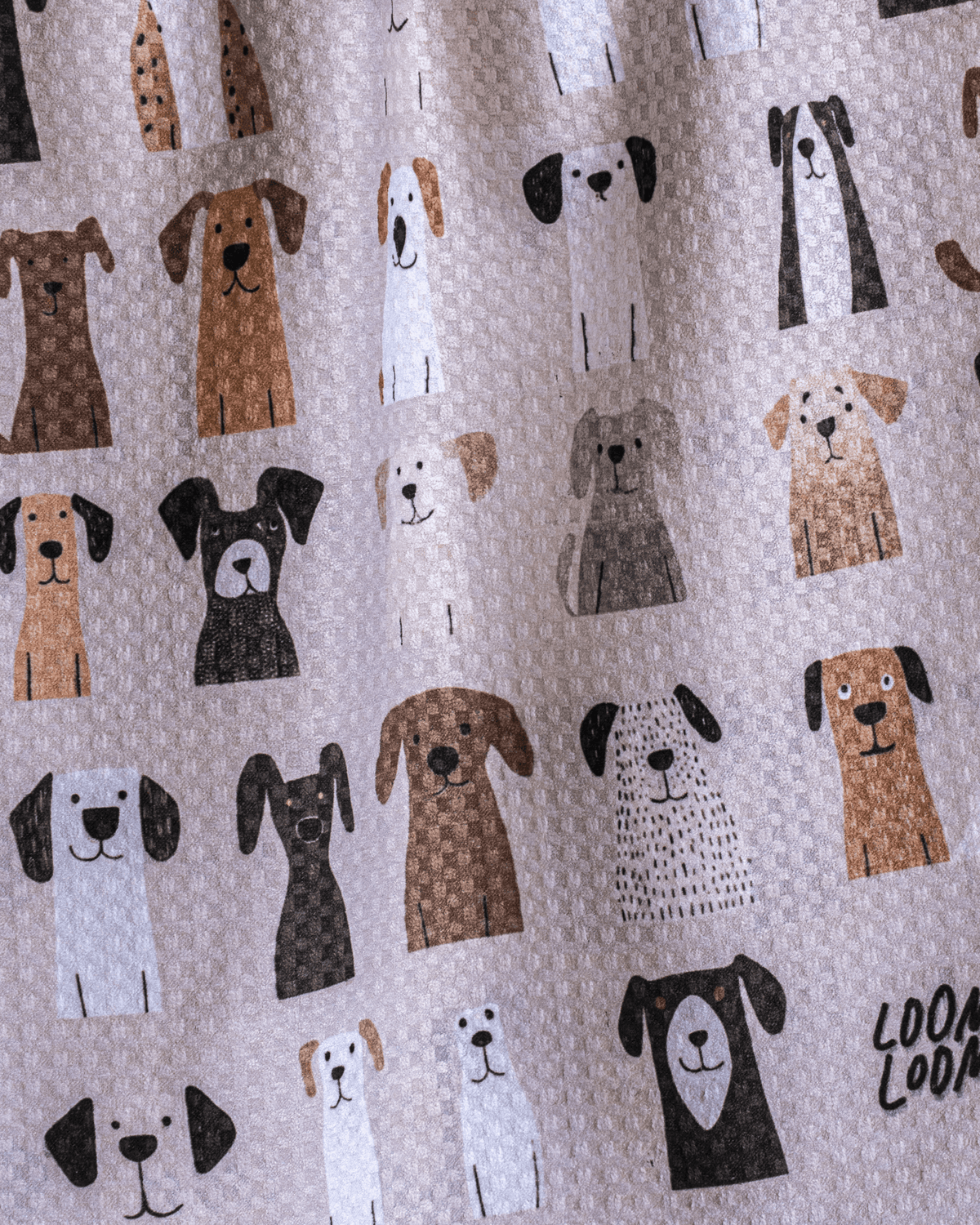 Dog Rows - Loom Loom