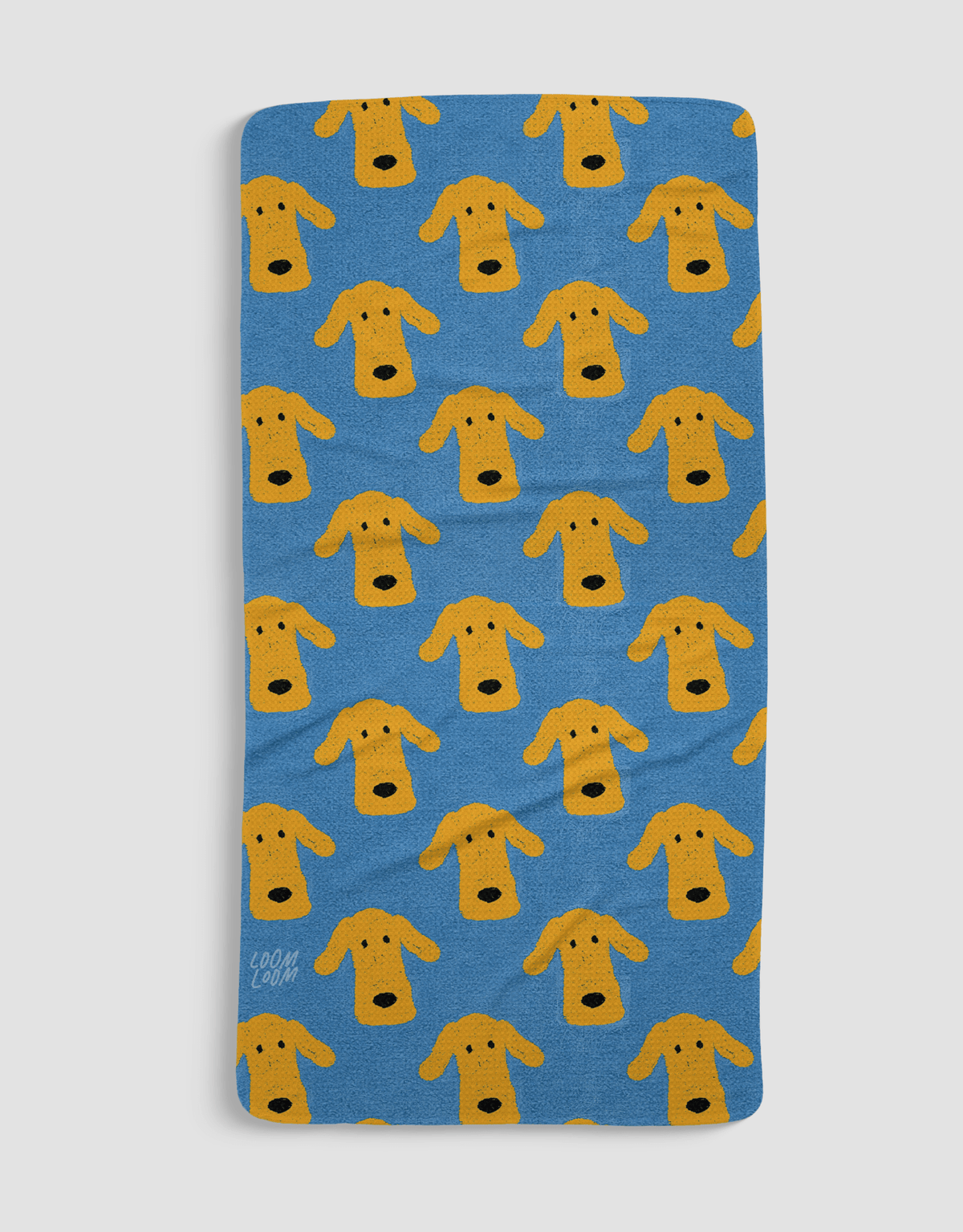 Doggos Bath Towel - Loom Loom