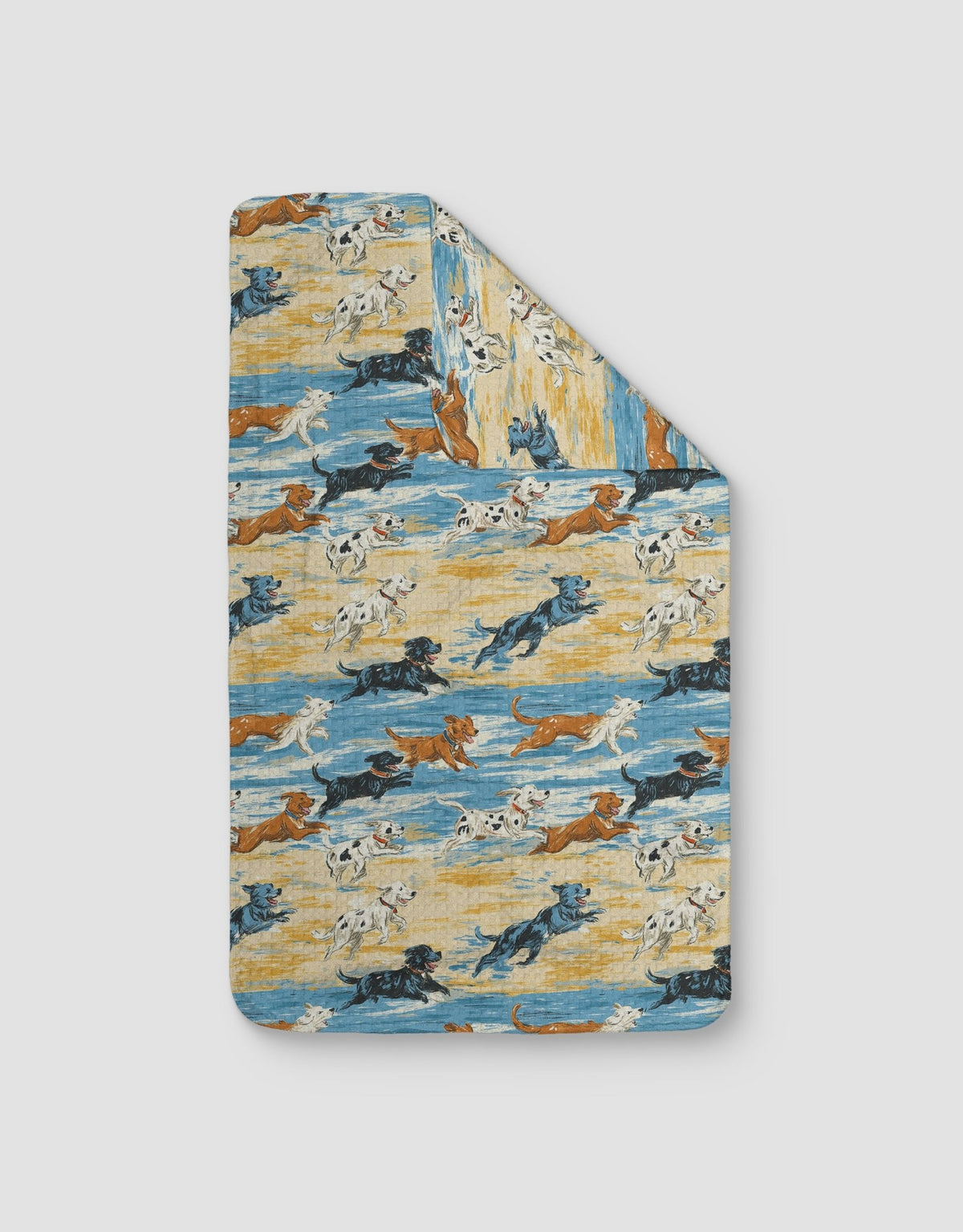 Dogs On Beach - Loom Loom