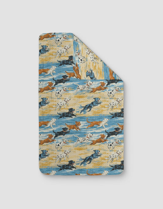 Dogs On Beach - Loom Loom