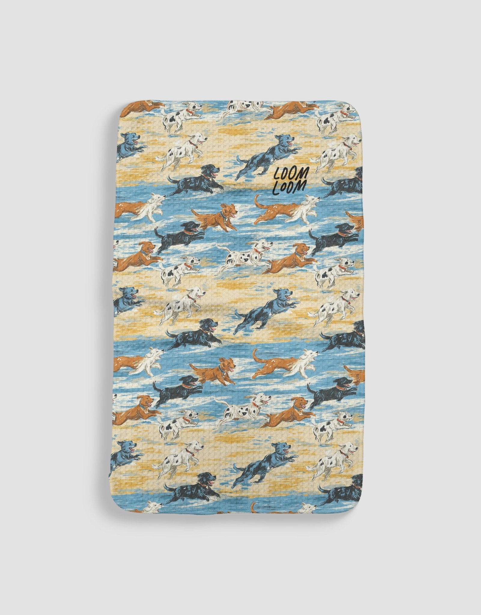 Dogs On Beach - Loom Loom