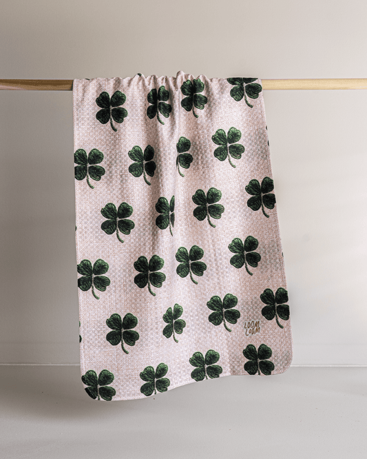 Embroidered Clover Rows - Loom Loom