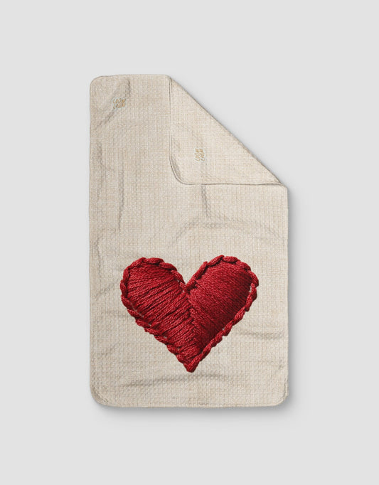 Embroidered Heart - Loom Loom