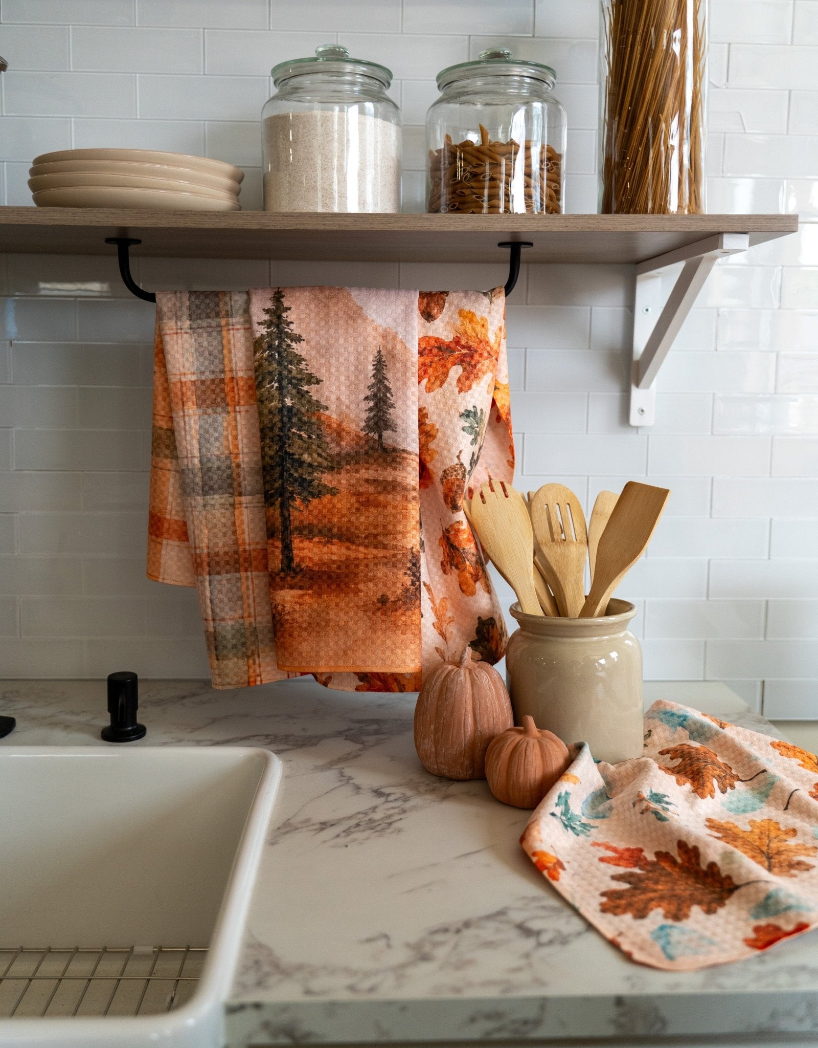 Falling Amber Reversible - Loom Loom