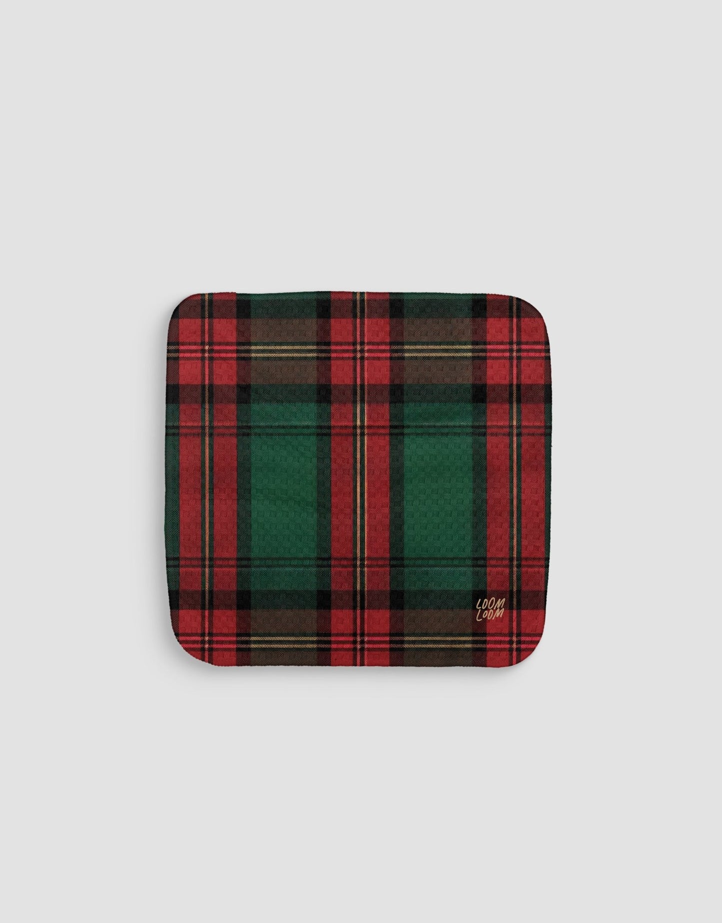 Festive Flannel Dishcloth - Loom Loom