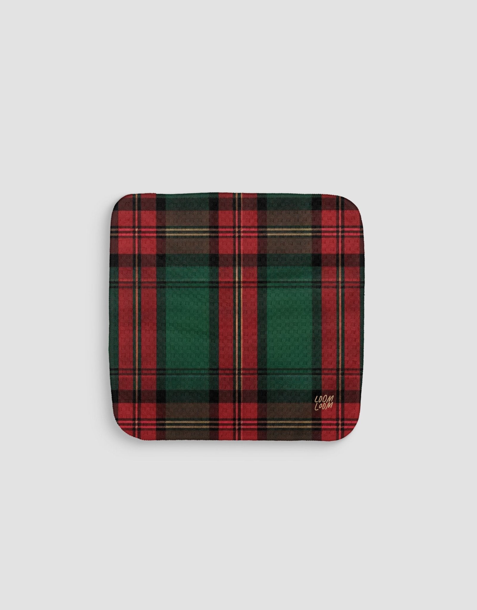 Festive Flannel Dishcloth - Loom Loom