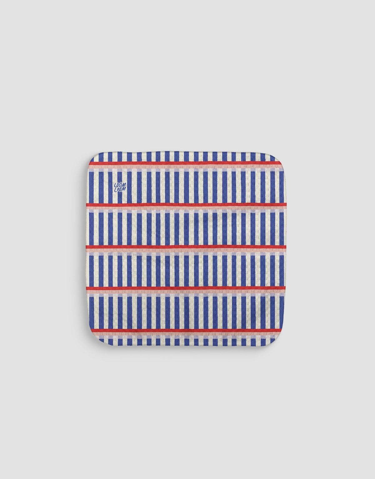 Firecracker Blue Dishcloth - Loom Loom