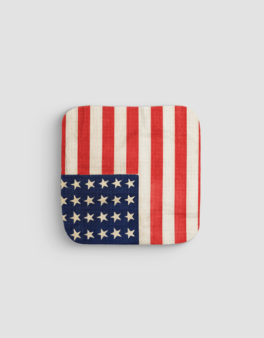 Flag 2 Dishcloth - Loom Loom