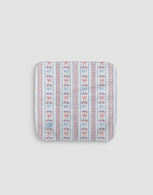 Flag Stripes Dishcloth - Loom Loom