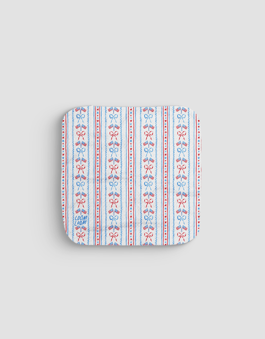 Flag Stripes Dishcloth - Loom Loom