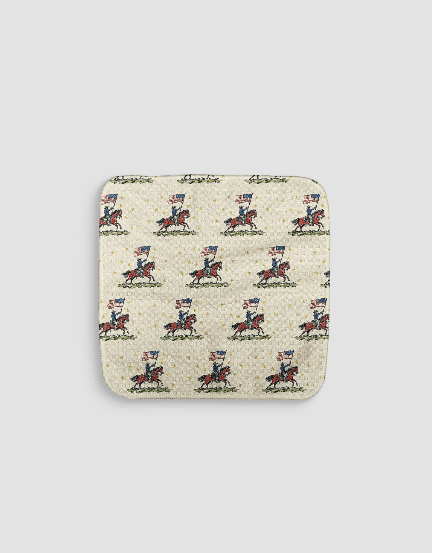 Flag Riders Dishcloth