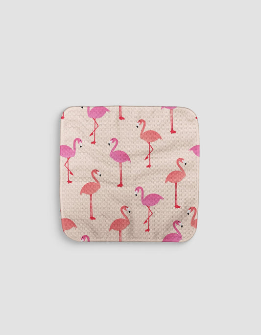 Flamingos Dishcloth - Loom Loom