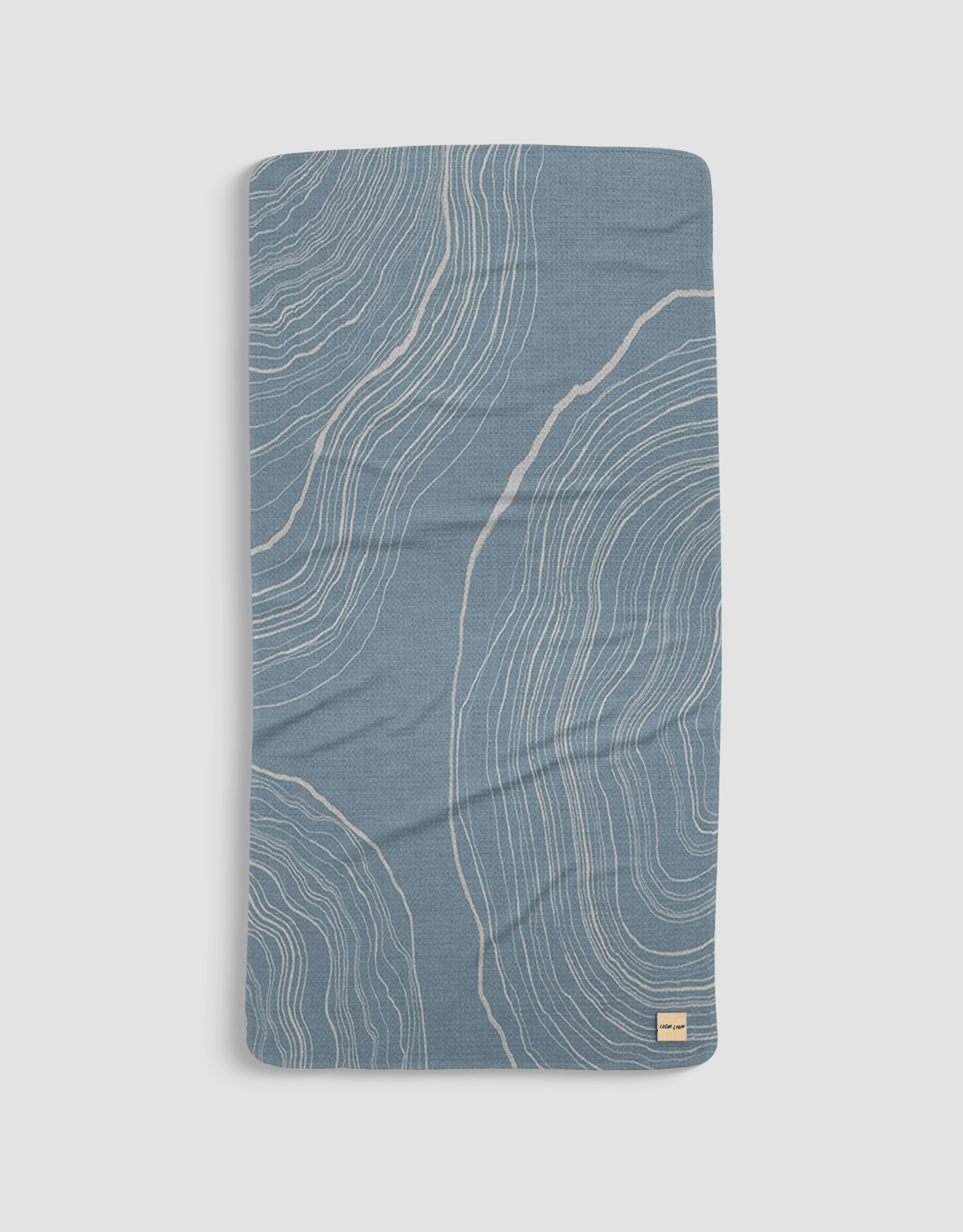 Float On By Bath Towel - Blue - Loom Loom