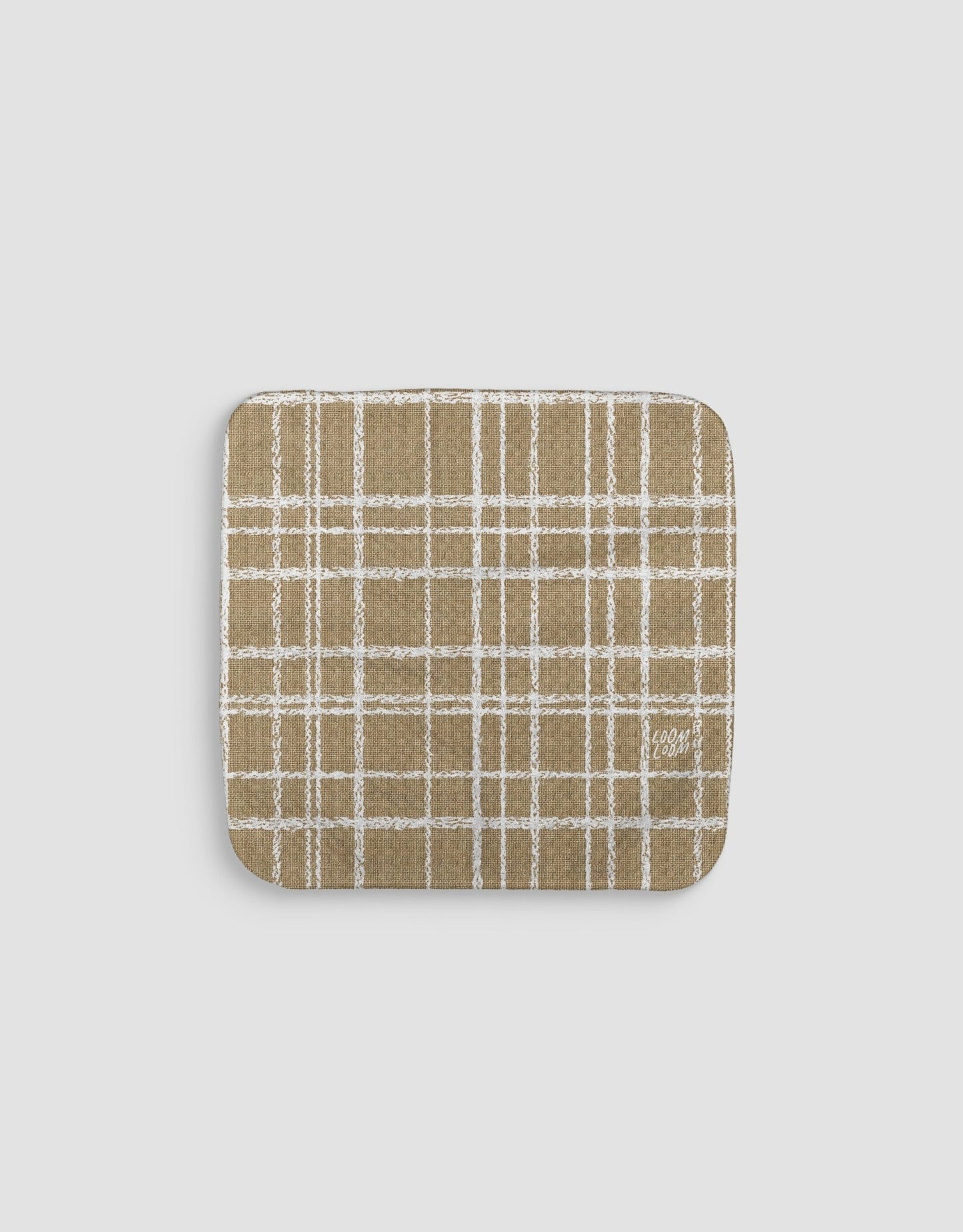 Flour Sack Plaid Dishcloth - Loom Loom