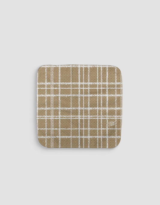 Flour Sack Plaid Dishcloth - Loom Loom