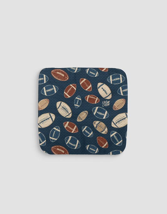Footballs 2 Dishcloth - Loom Loom