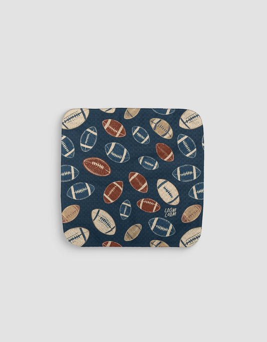 Footballs 2 Dishcloth - Loom Loom