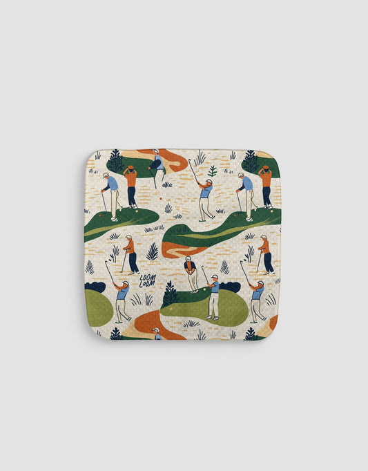 Fore! Dishcloth - Loom Loom