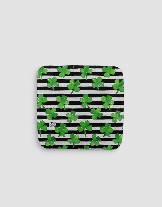Fun Clovers & Stripes Dishcloth - Loom Loom