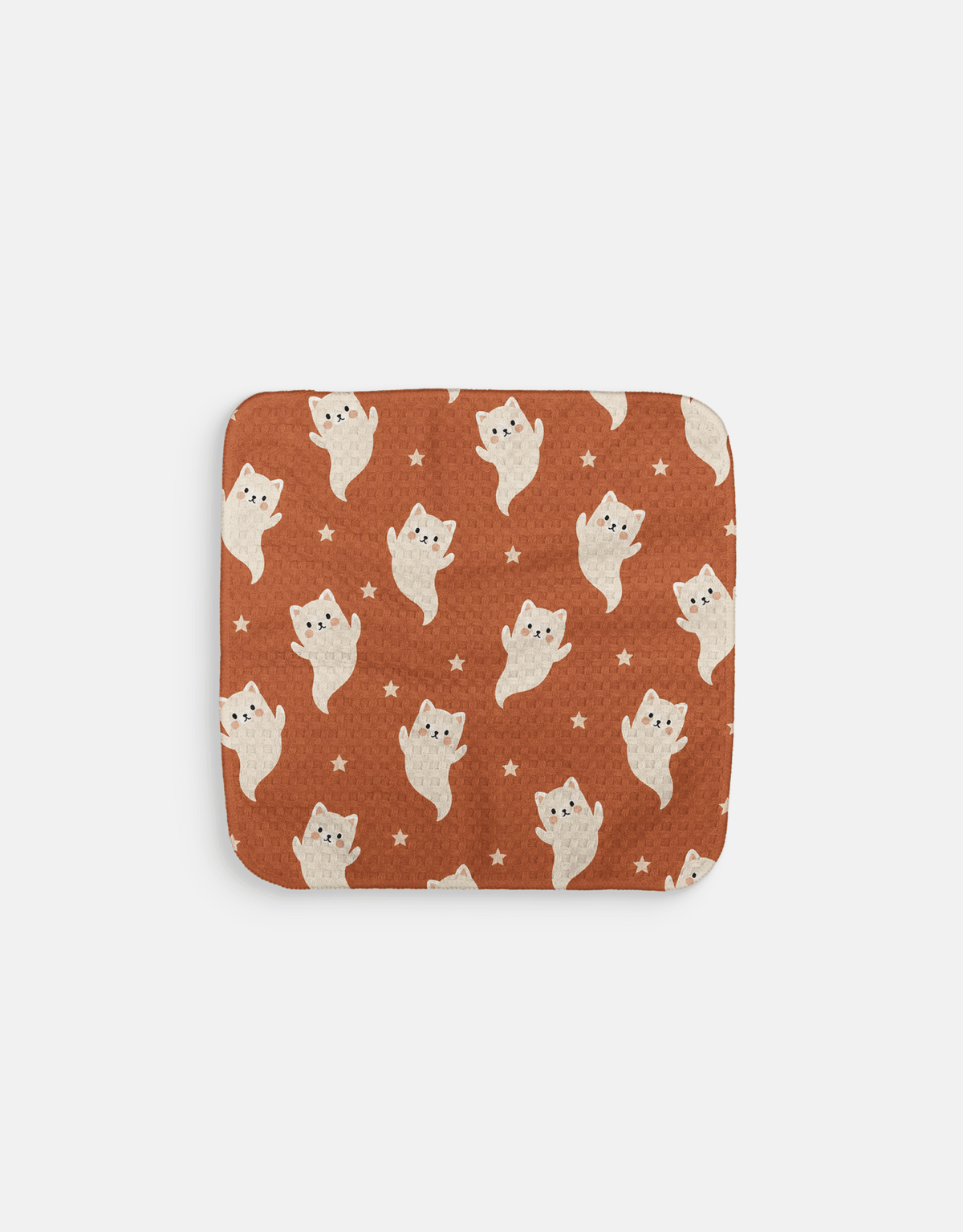 Ghost Cats Dishcloth - Loom Loom
