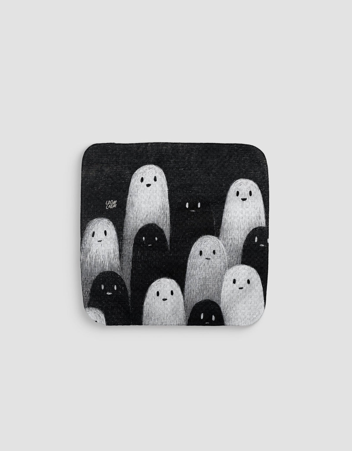 Ghost Sketch Dishcloth - Loom Loom