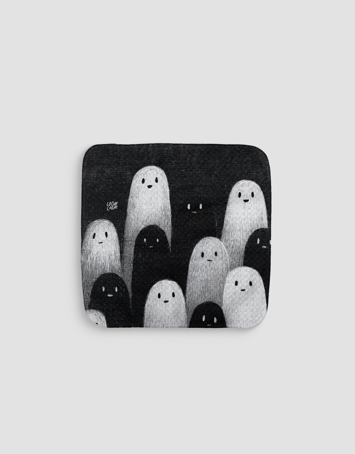 Ghost Sketch Dishcloth - Loom Loom