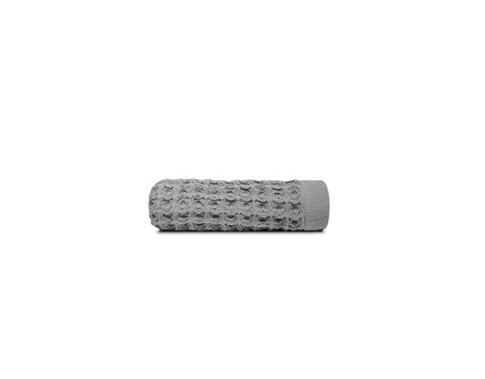 Grey Waffle Hand Towel