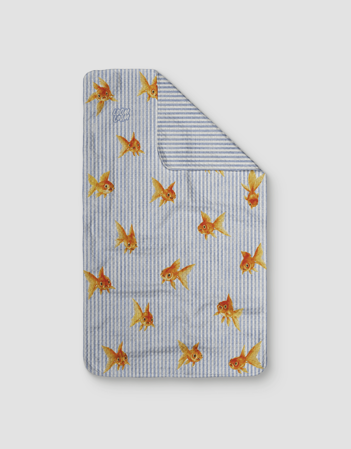 Gold Fishies Reversible - Loom Loom