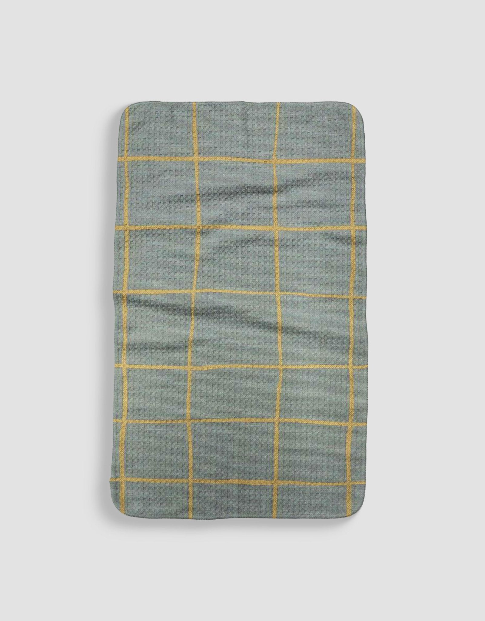 Golden Grey Grid - Loom Loom
