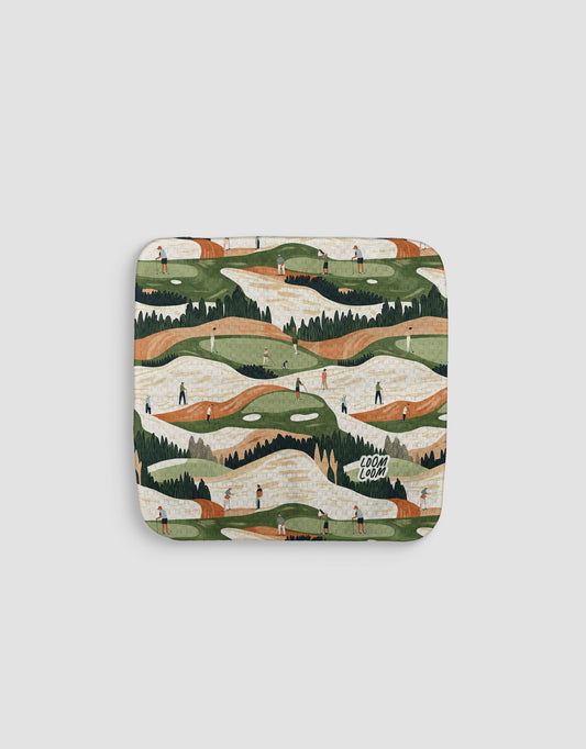 Golf Course Dishcloth - Loom Loom