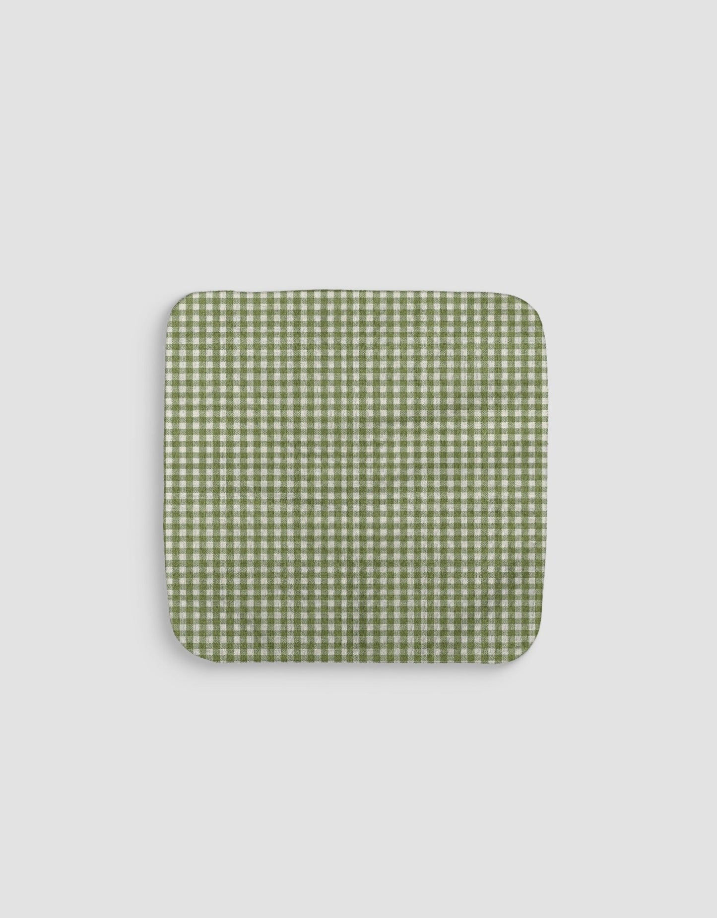 Grandma's Green Gingham Dishcloth by MotherMustHaves - Loom Loom