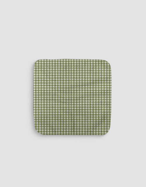 Grandma's Green Gingham Dishcloth by MotherMustHaves