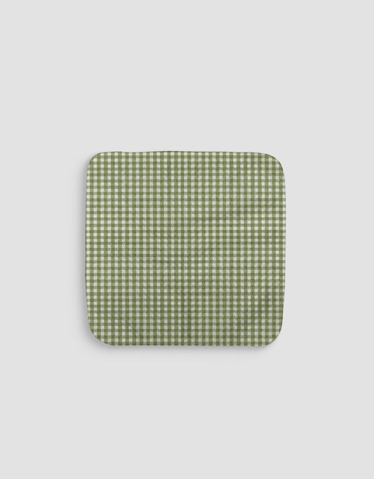 Grandma's Green Gingham Dishcloth by MotherMustHaves - Loom Loom