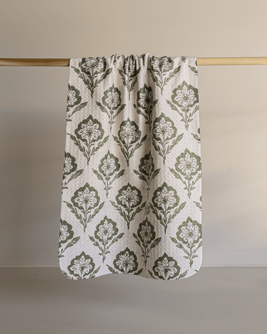 Green Flower - Loom Loom
