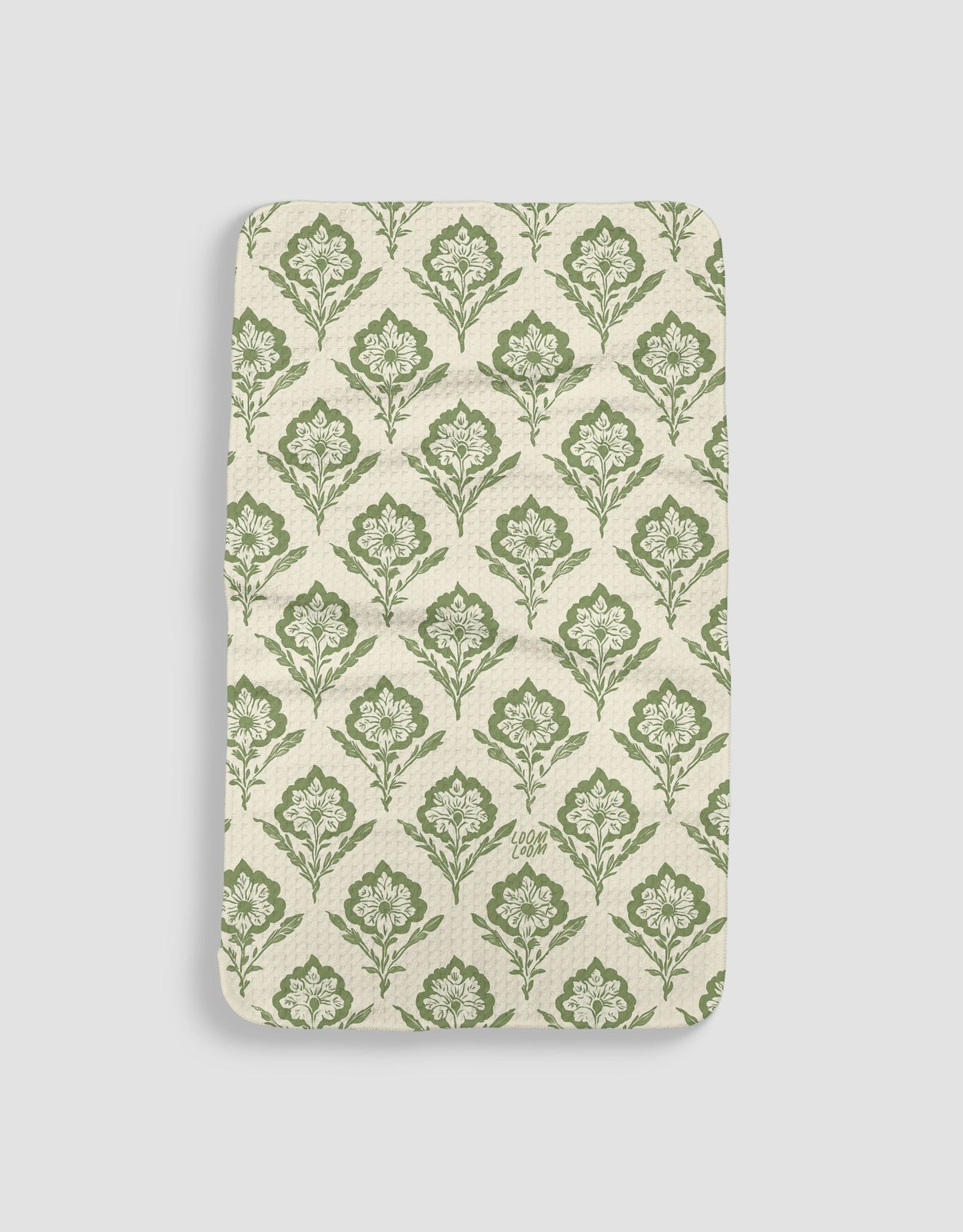 Green Flower - Loom Loom