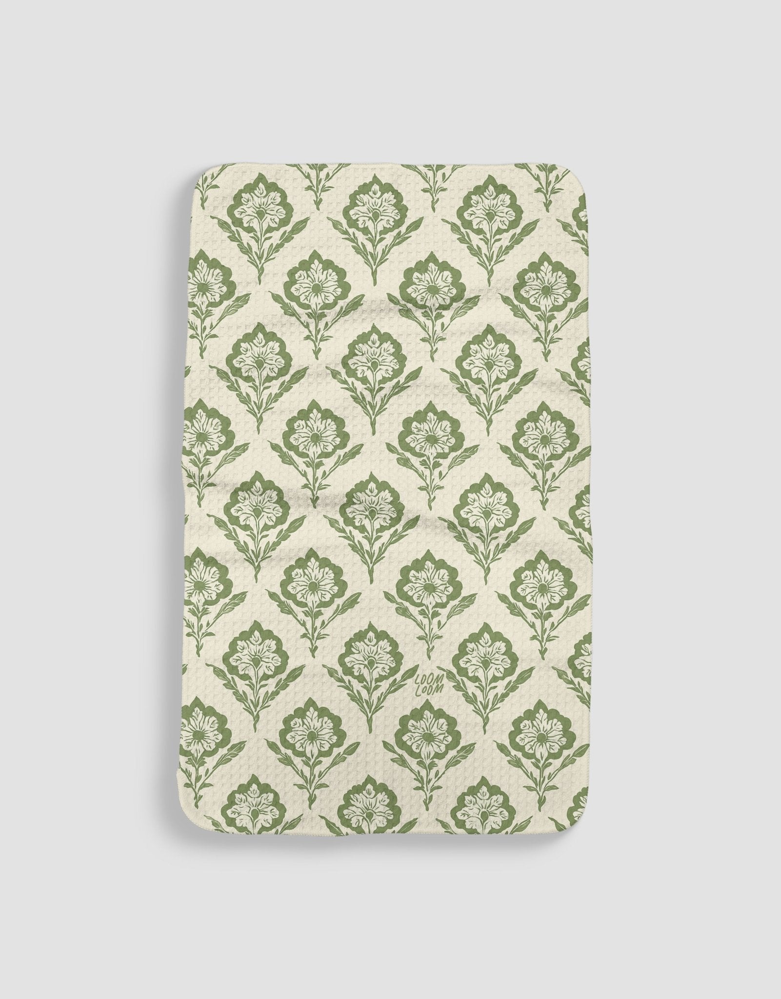Green Flower - Loom Loom