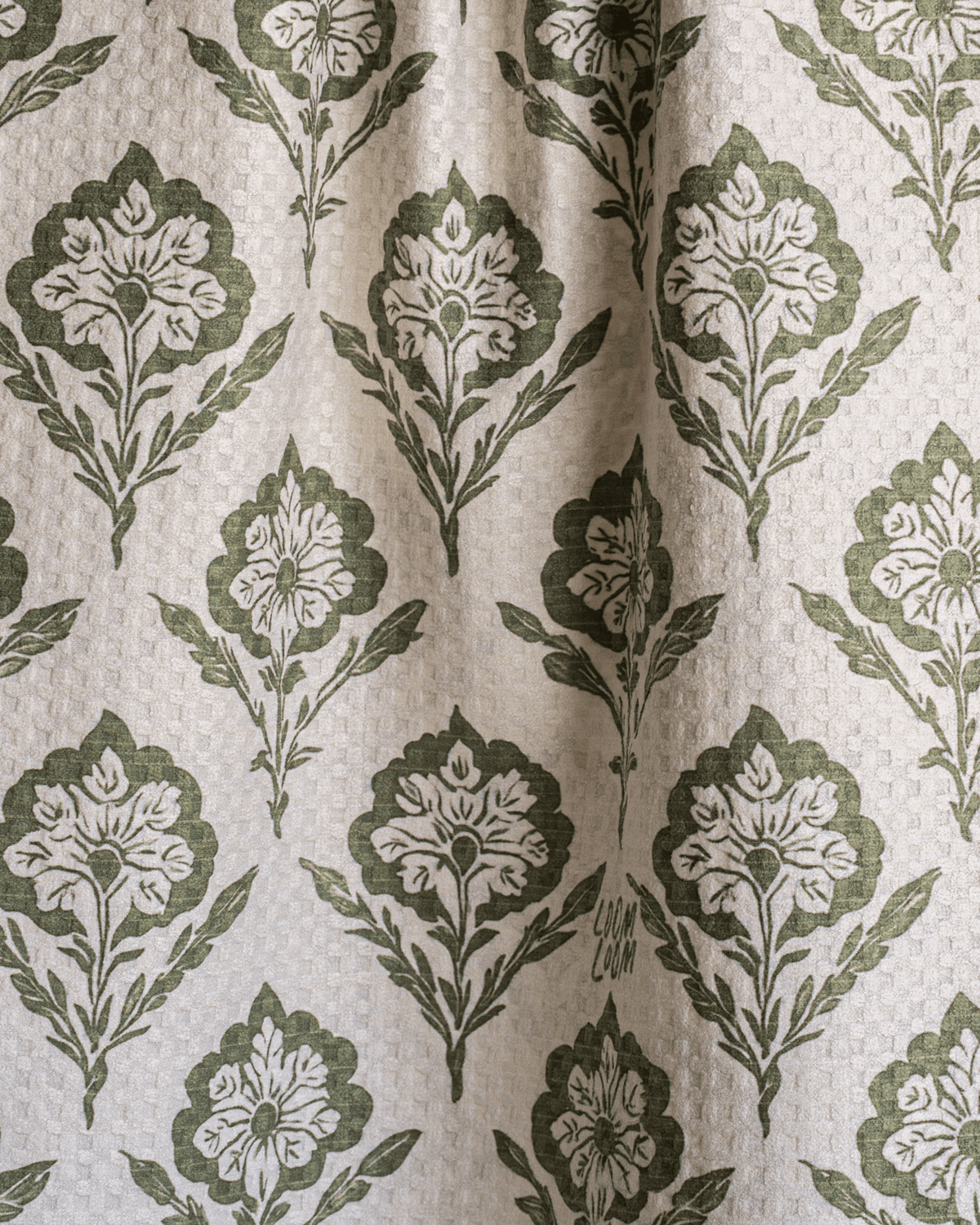 Green Flower - Loom Loom