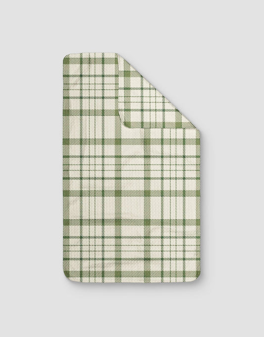 Green Tan Plaid - Loom Loom