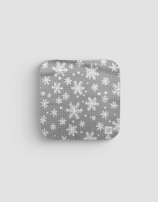 Grey Flakes Dishcloth - Loom Loom
