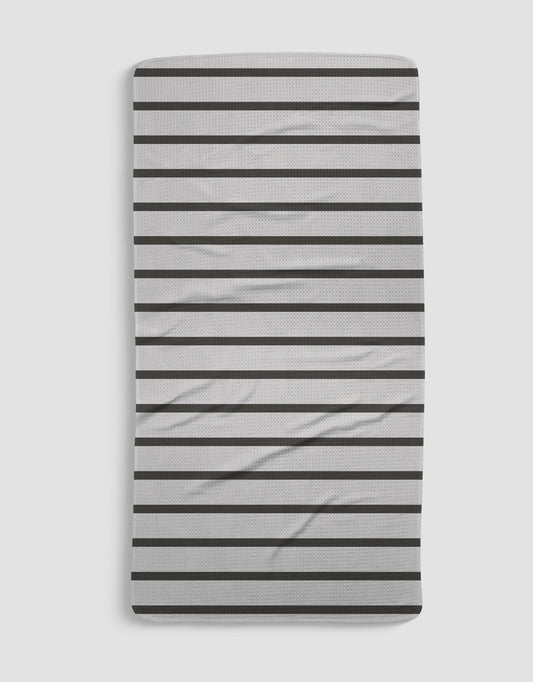 Grey Stripes Bath Towel - Loom Loom