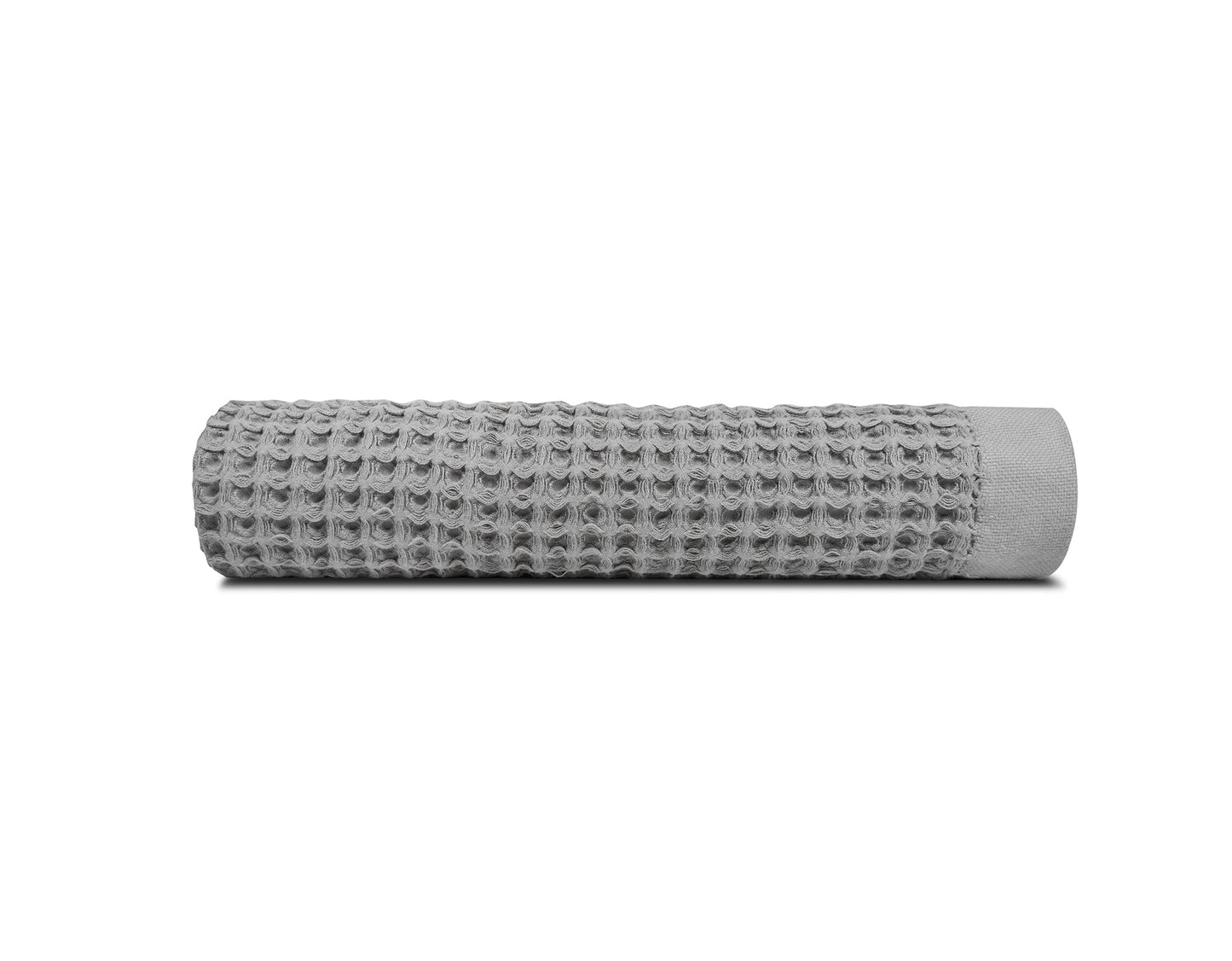 Grey Waffle Bath Sheet - Loom Loom