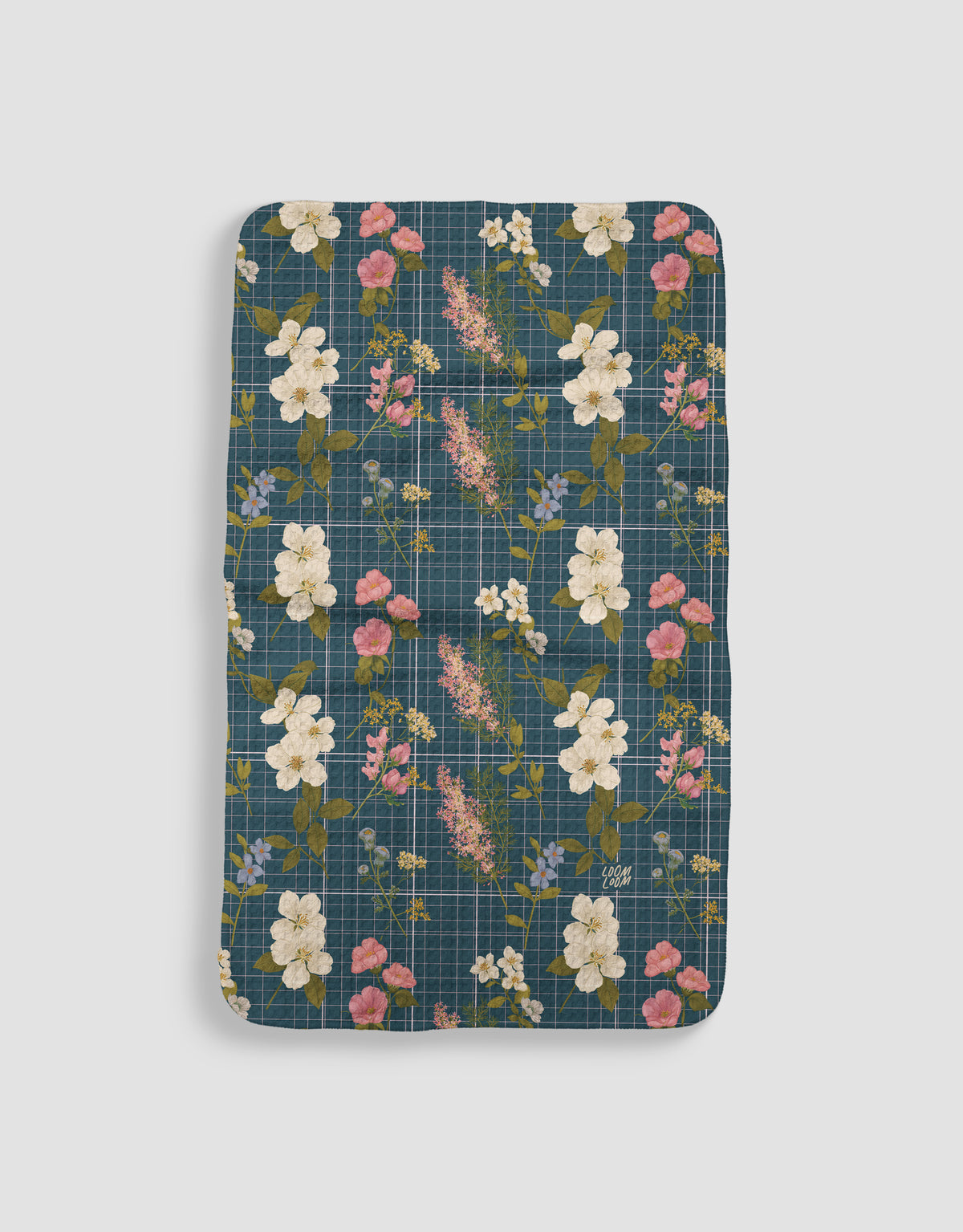 Grid Lines Floral