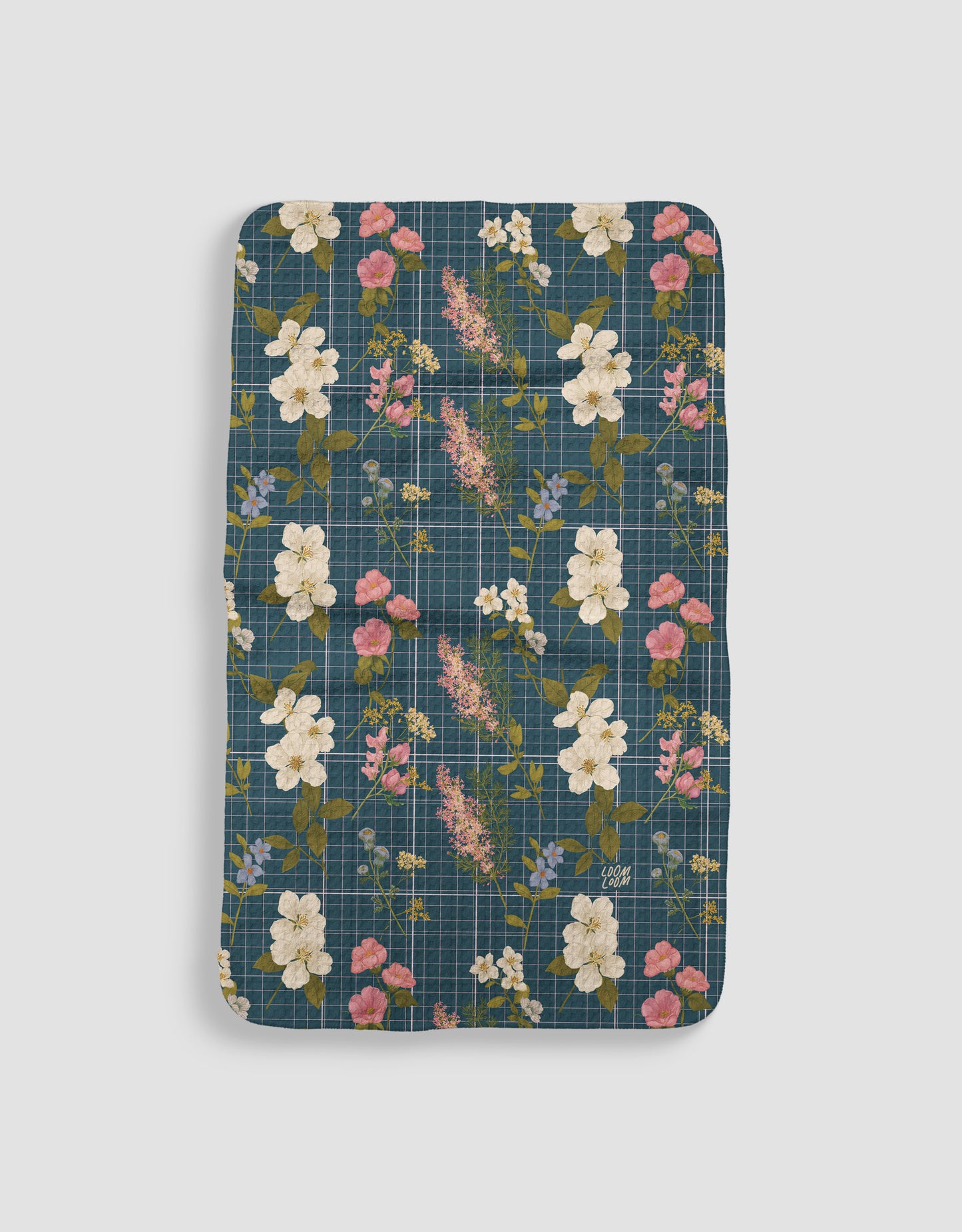 Grid Lines Floral