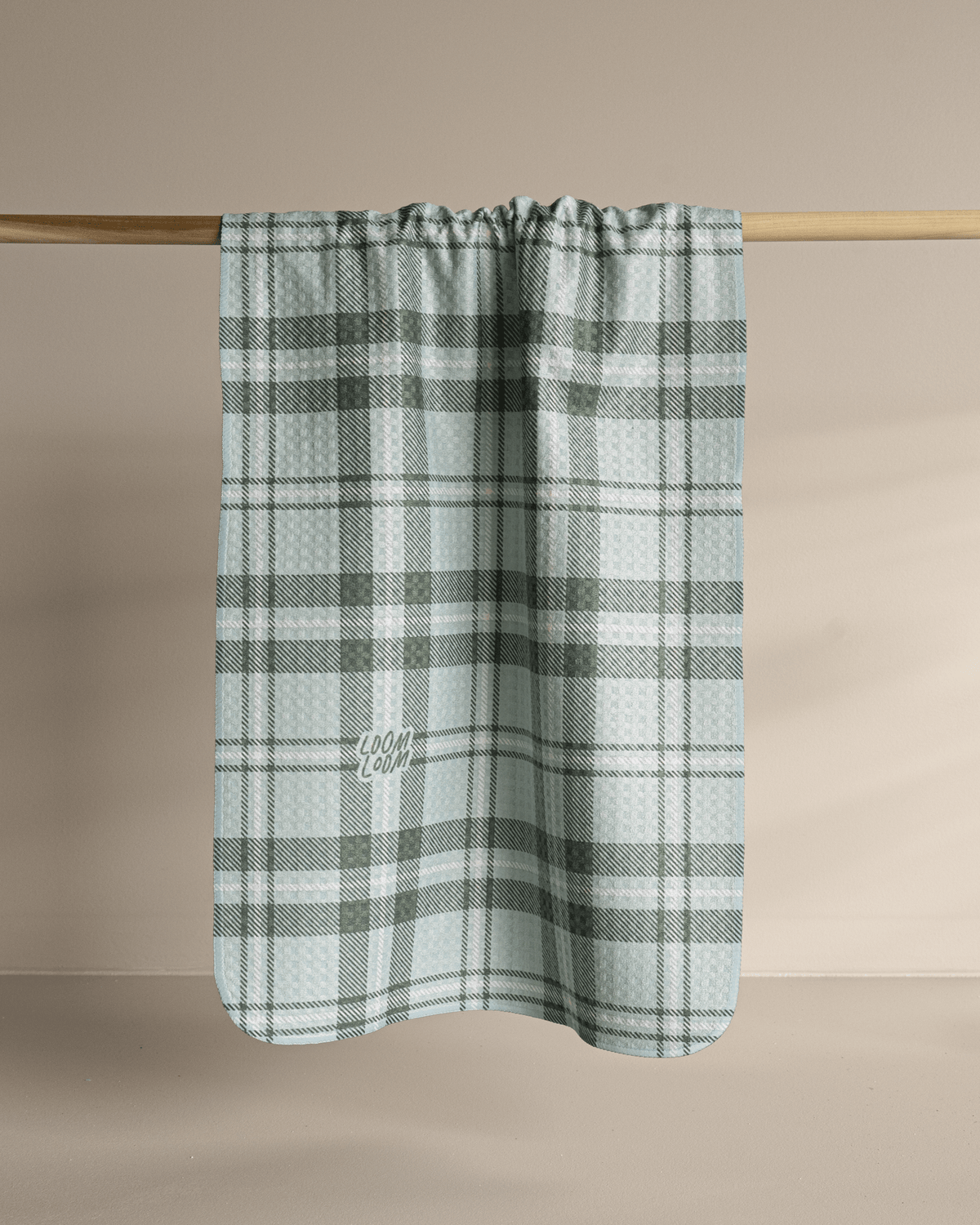 Holiday Plaid Green - Loom Loom