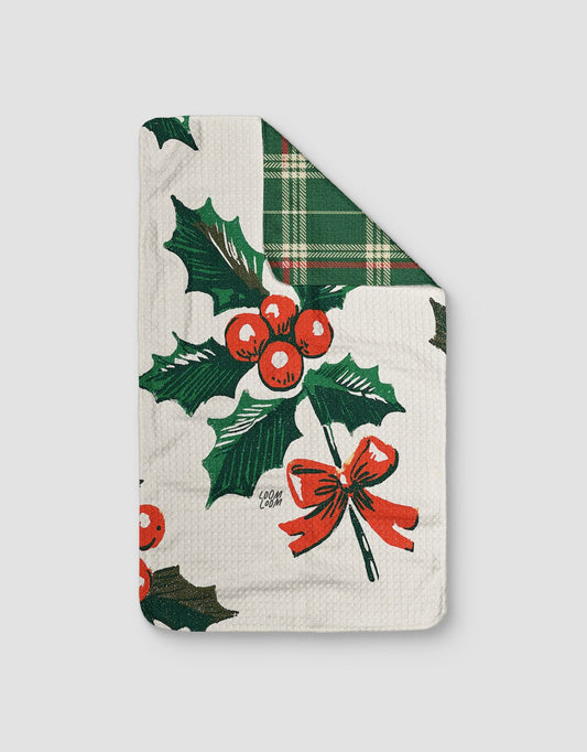 Holly Plaid Reversible - Loom Loom