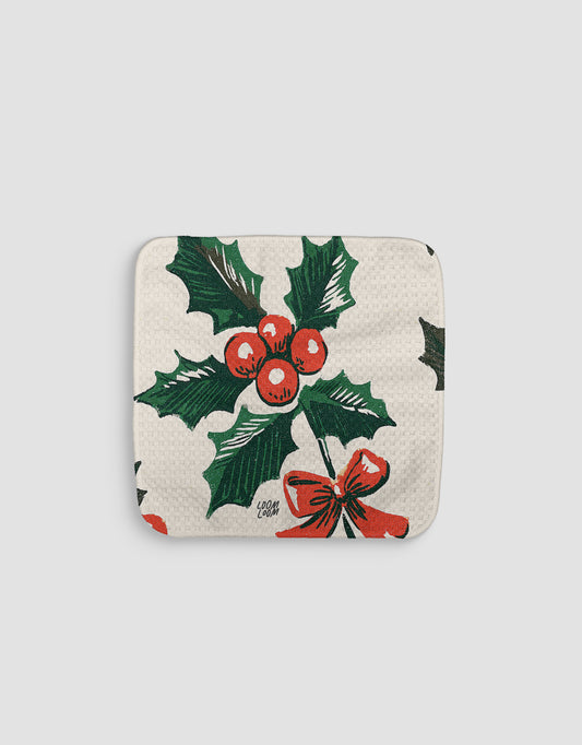 Holly Dishcloth